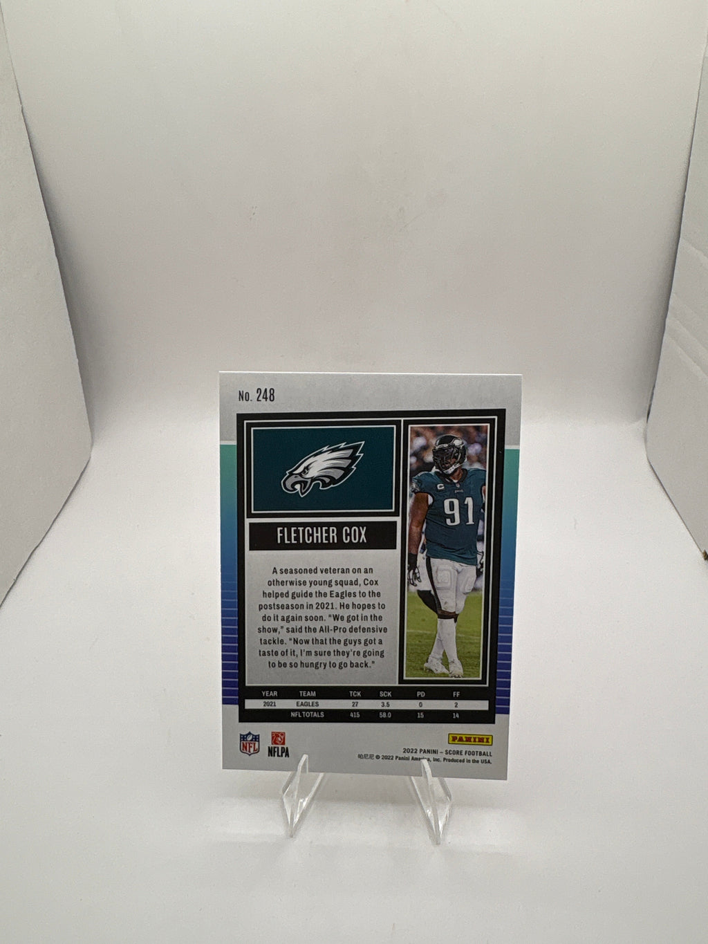 Score Fletcher Cox