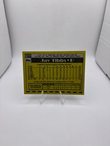 Topps Jay Tibbs