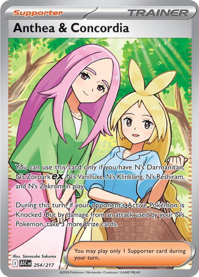 Anthea & Concordia (254/217) [Mega Evolution: Ascended Heroes] Main image
