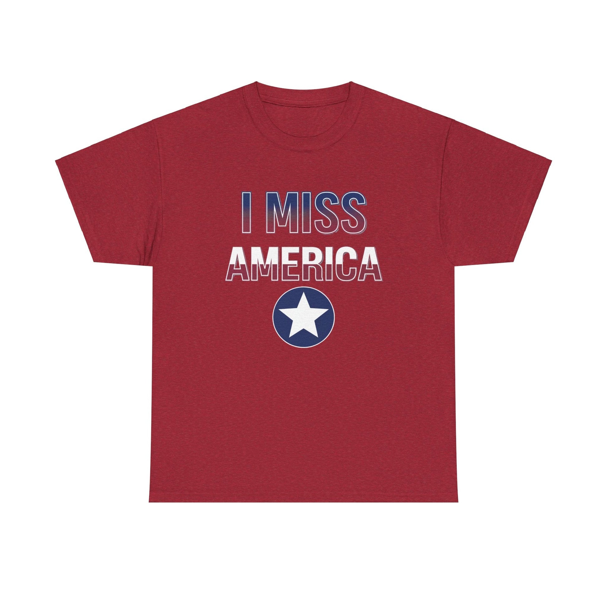 "I Miss America" Star Unisex Heavy Cotton Tee