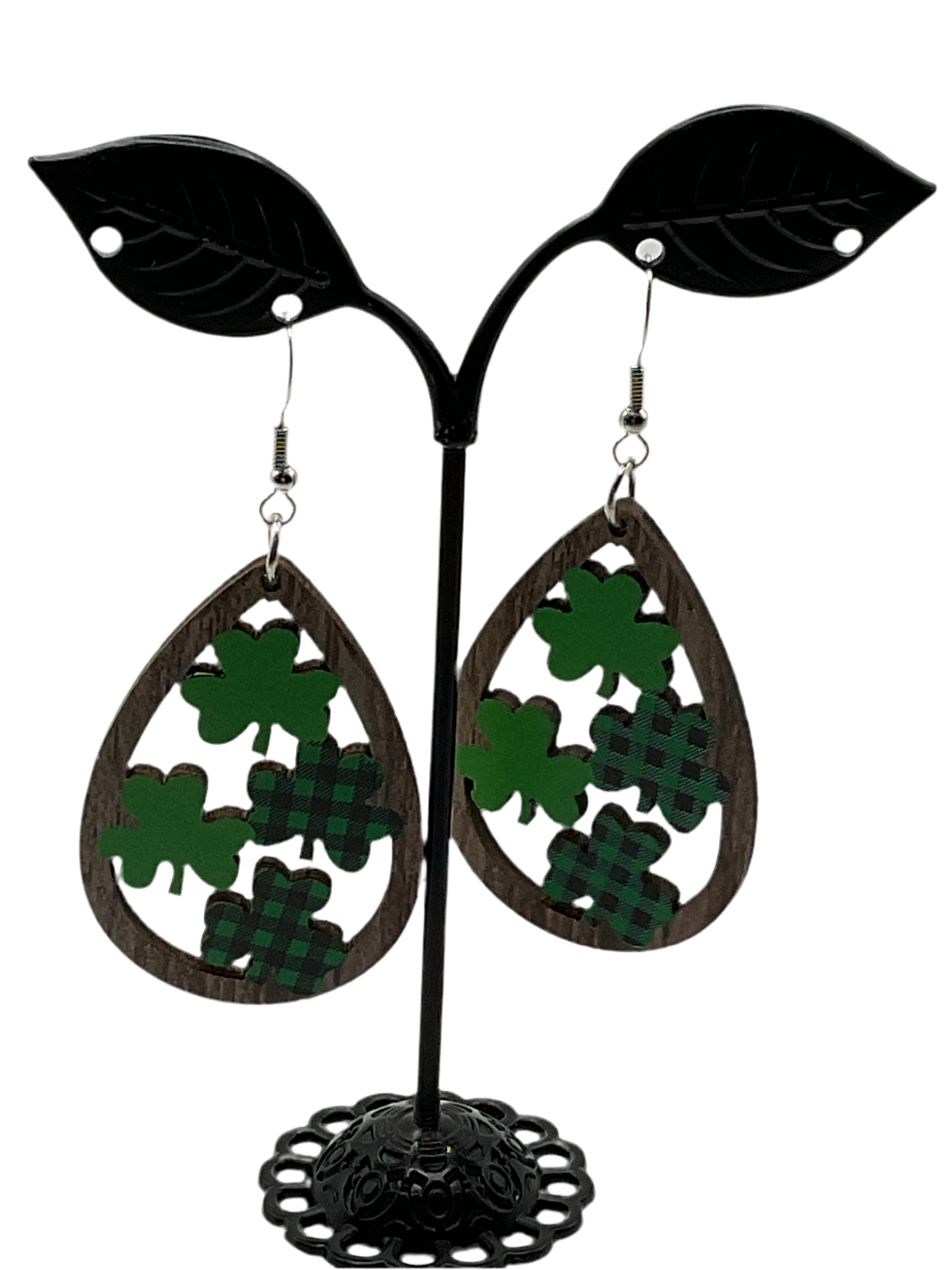 St.Patrick’s Day Tear Drop Earrings