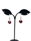 heart shaped lock earrings