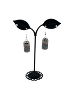 Coors Light Beer Earrings