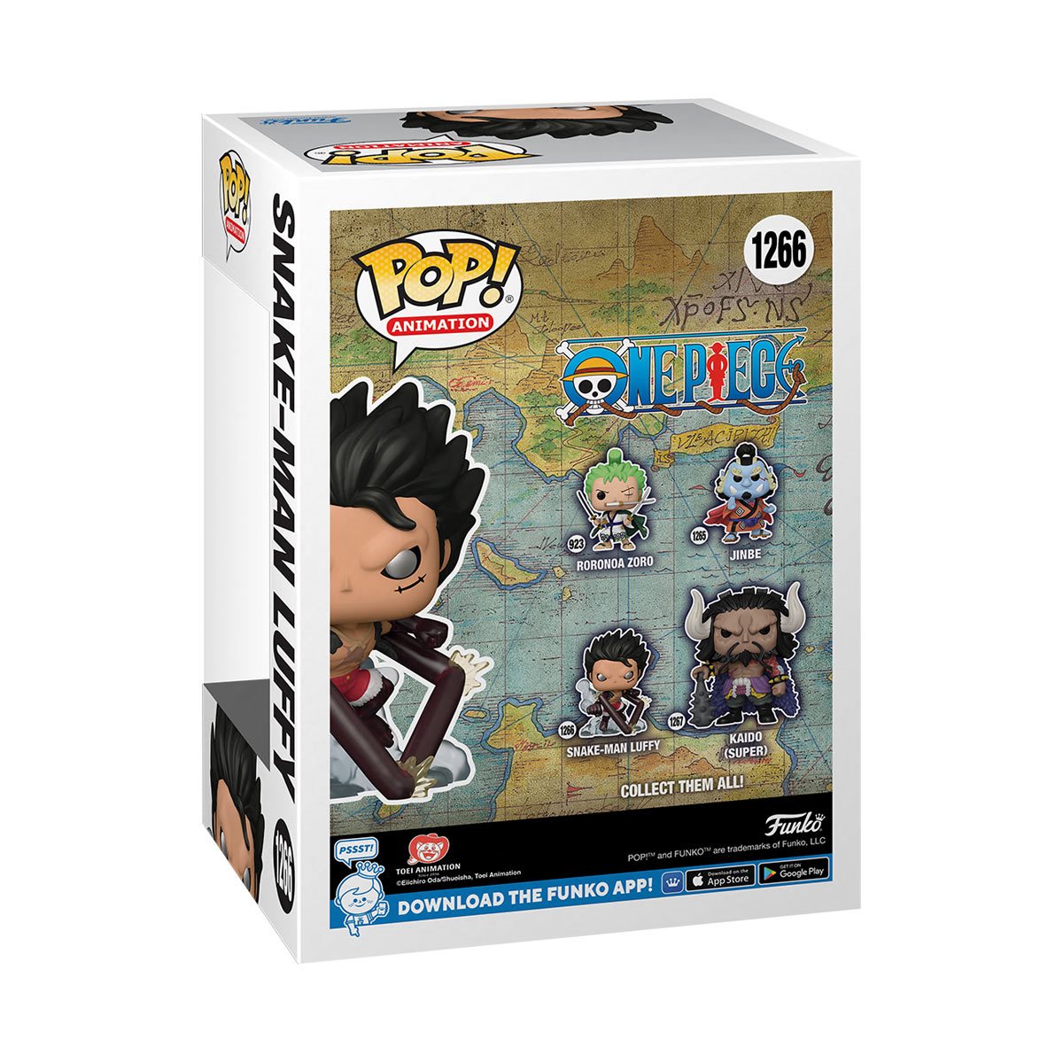 One Piece Snake-Man Luffy Funko Pop! Vinyl Figure #1266 Secondary image