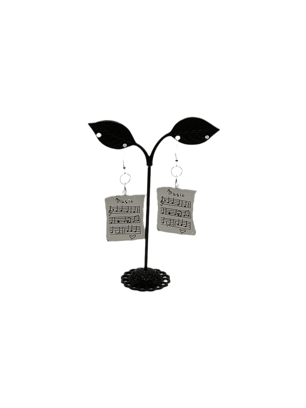 Sheet Music earrings