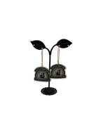 Little Ray of Pitch Black Sunshine Earrings