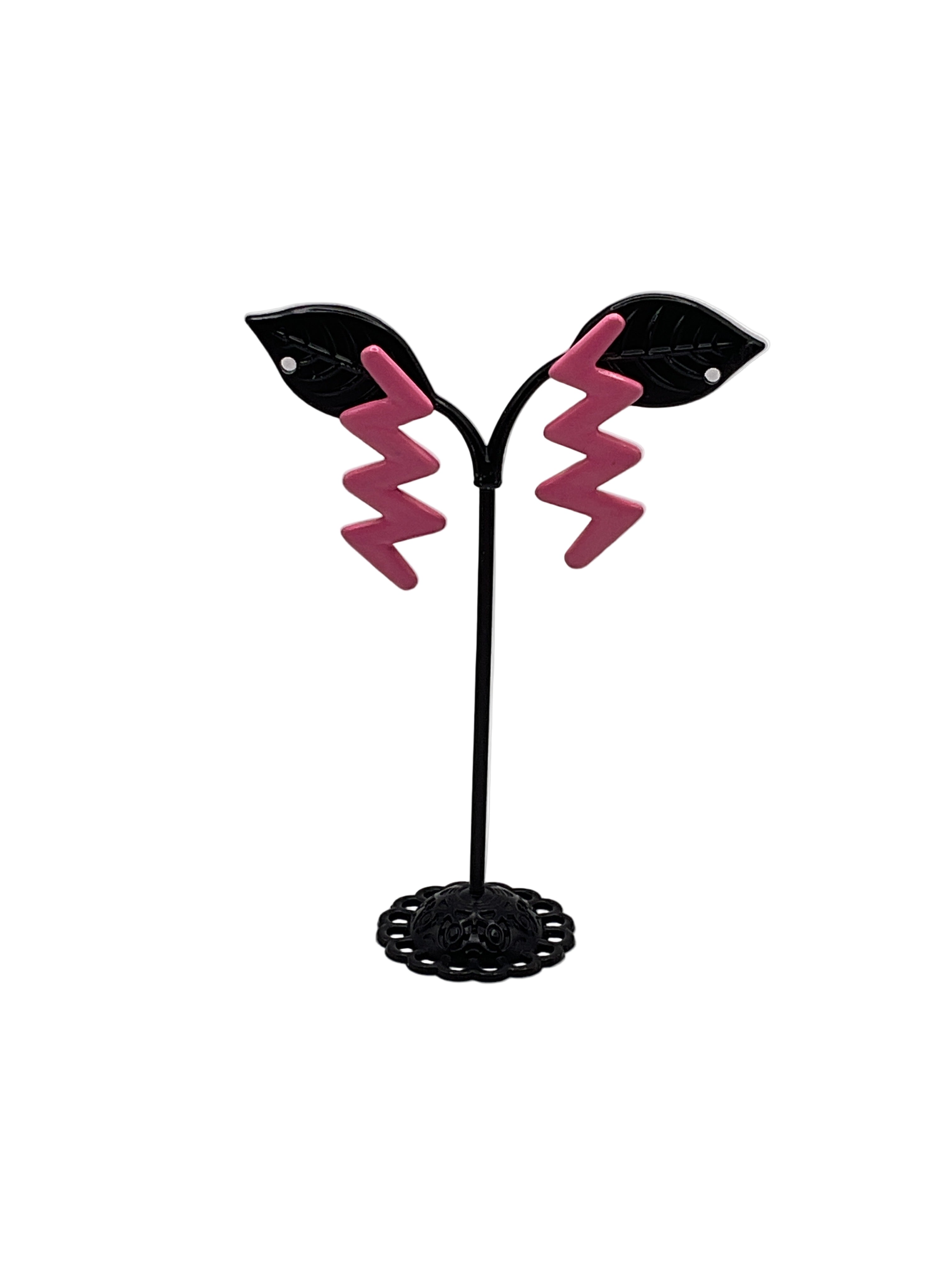 Lightening bolt earrings