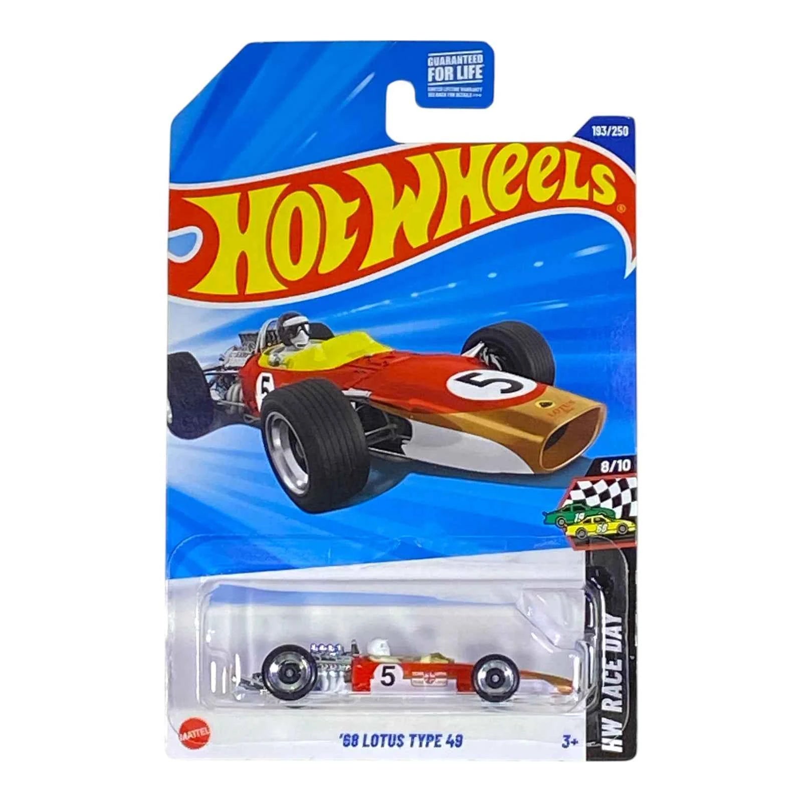 Hot Wheels '68 Lotus Type 48 - HW Race Day Series 8/10 Main image