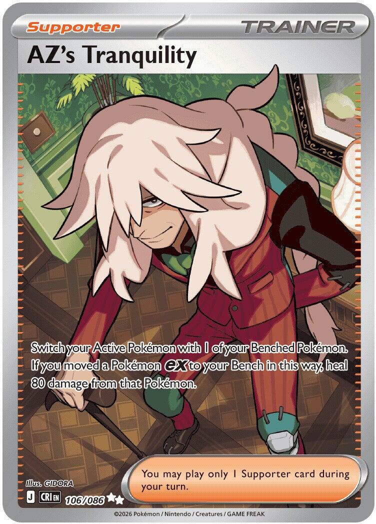 AZ's Tranquility (106/086) [Mega Evolution: Chaos Rising] Main image