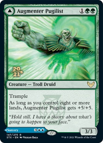 Augmenter Pugilist // Echoing Equation (PRE-147S) - Strixhaven: School of Mages Promos Foil