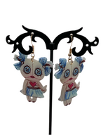 Glo in the dark earrings