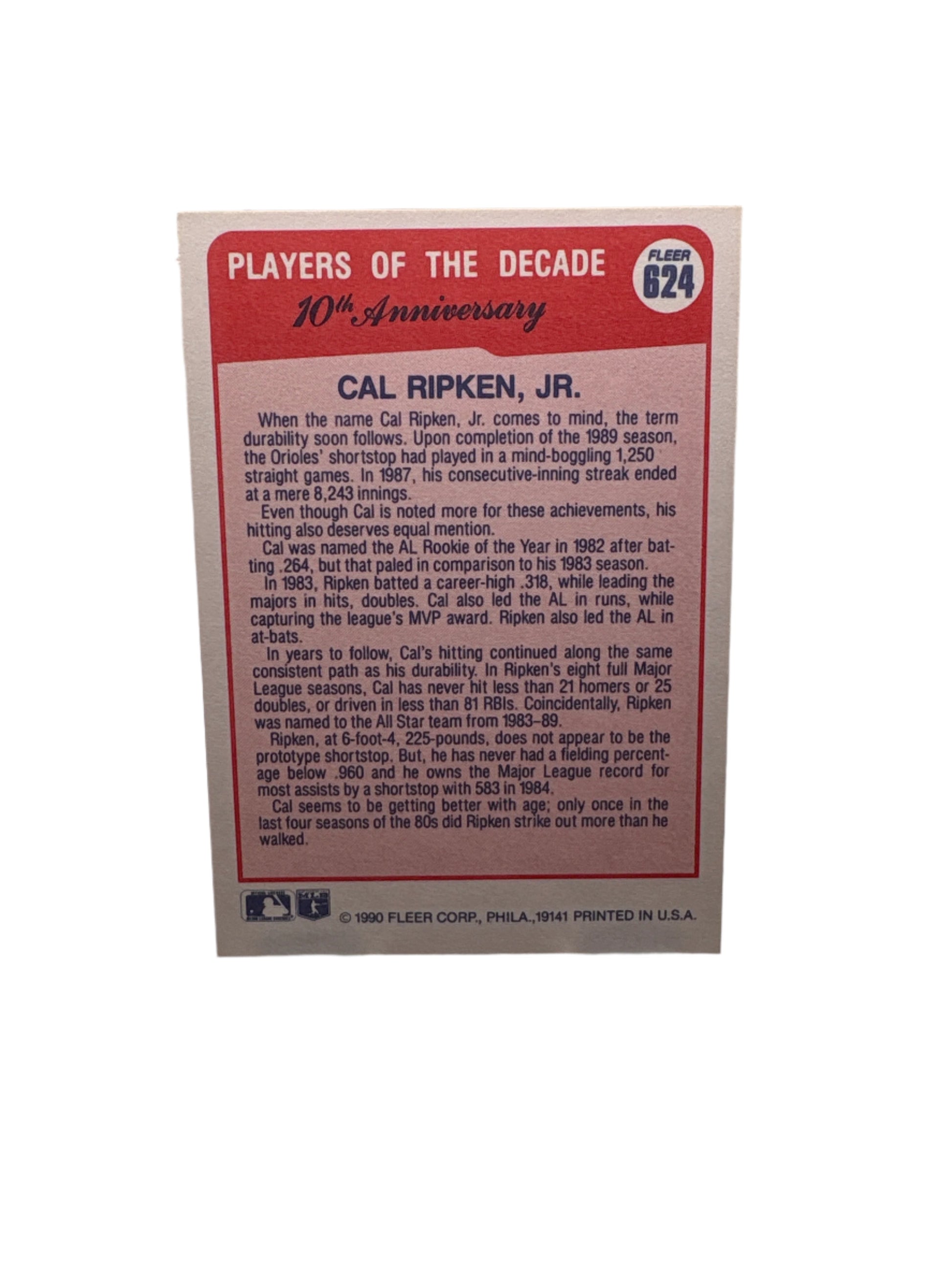 Fleer Cal Ripken, Jr.