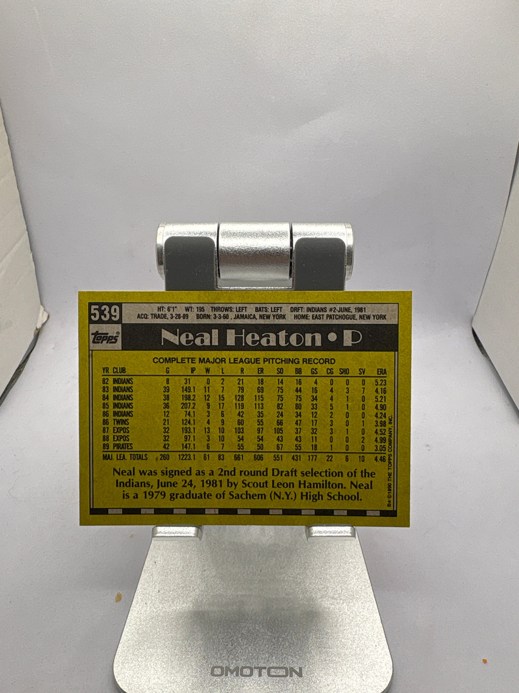 Topps Neal Heaton