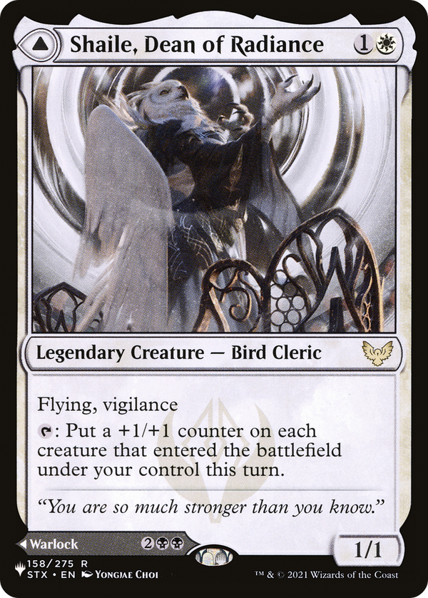 Shaile, Dean of Radiance // Embrose, Dean of Shadow (LIST-STX-158) - The List