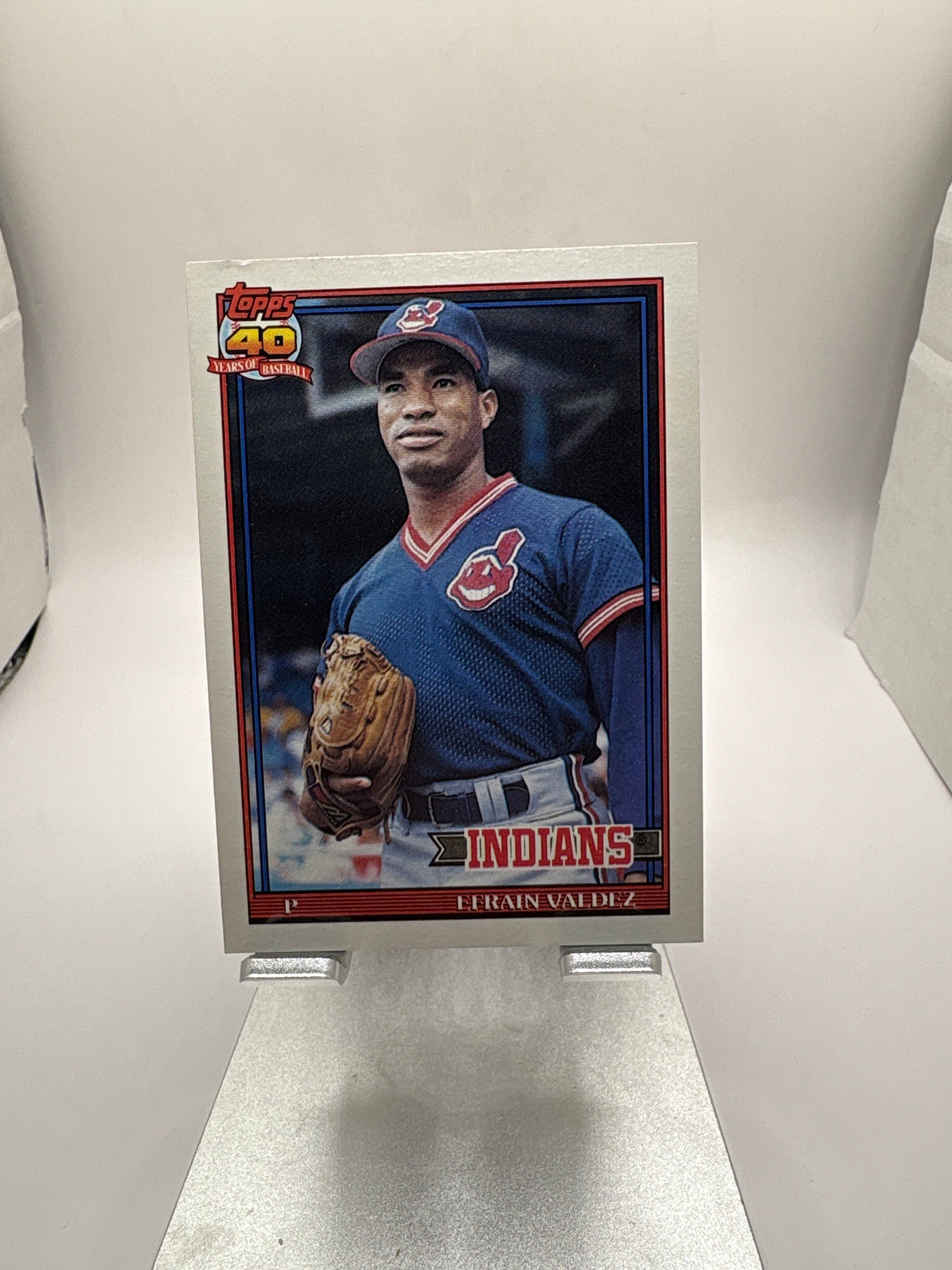 Topps Efrain Valdez