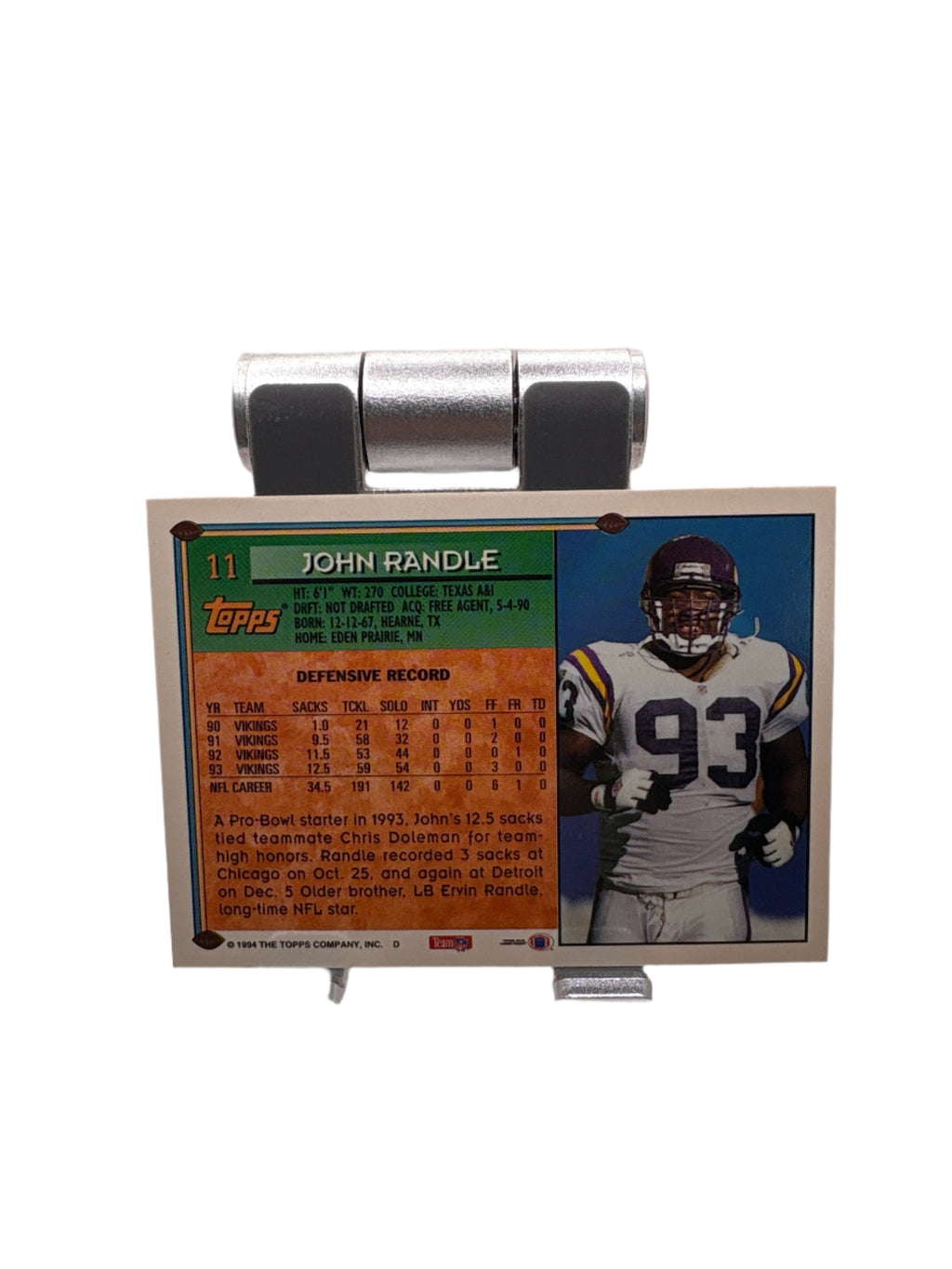 Topps John Randle