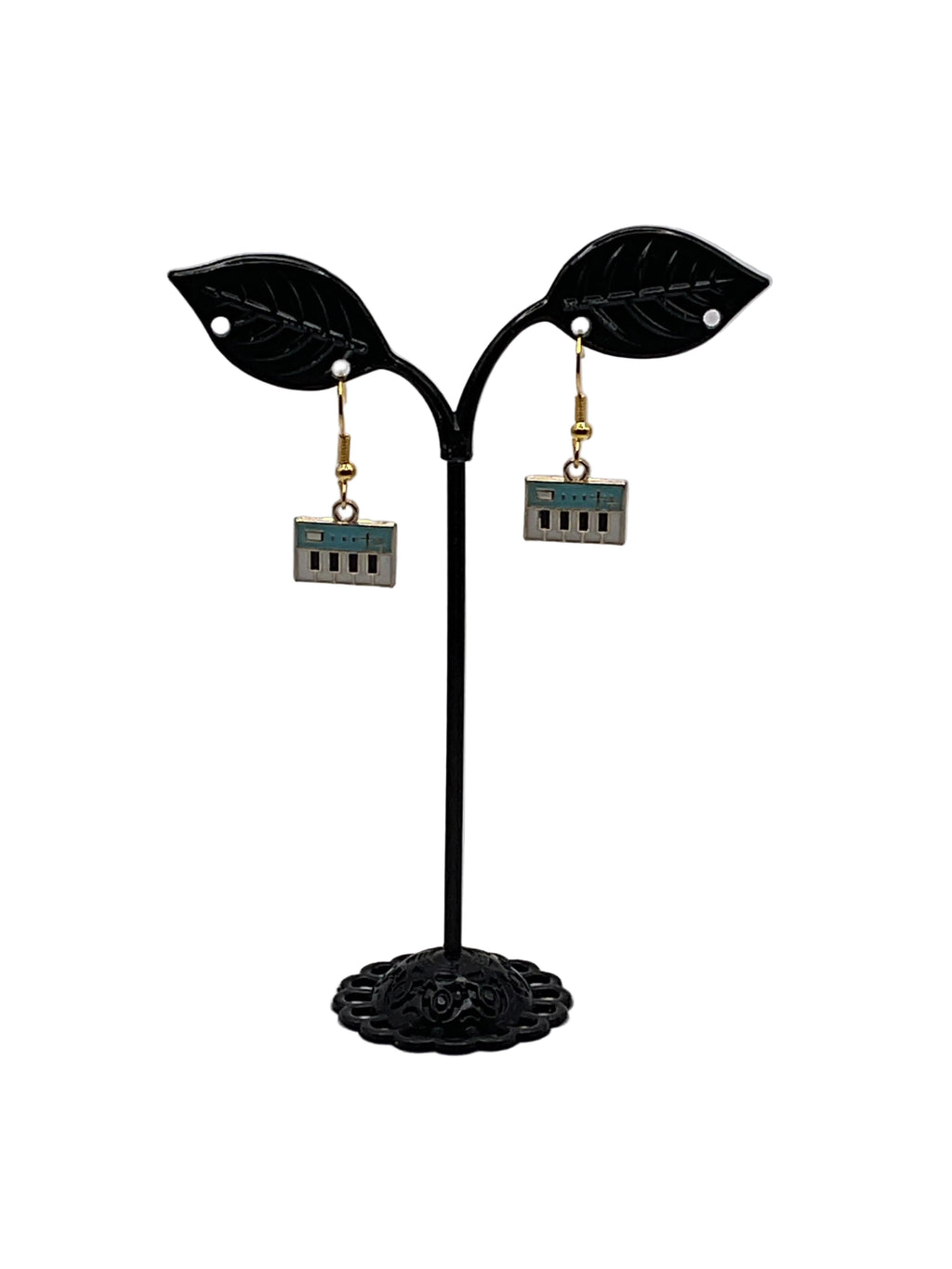 Musical instruments and note earrings