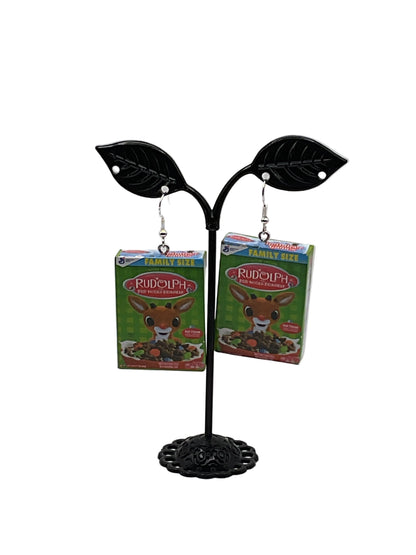 Box Cereal Earrings multi color