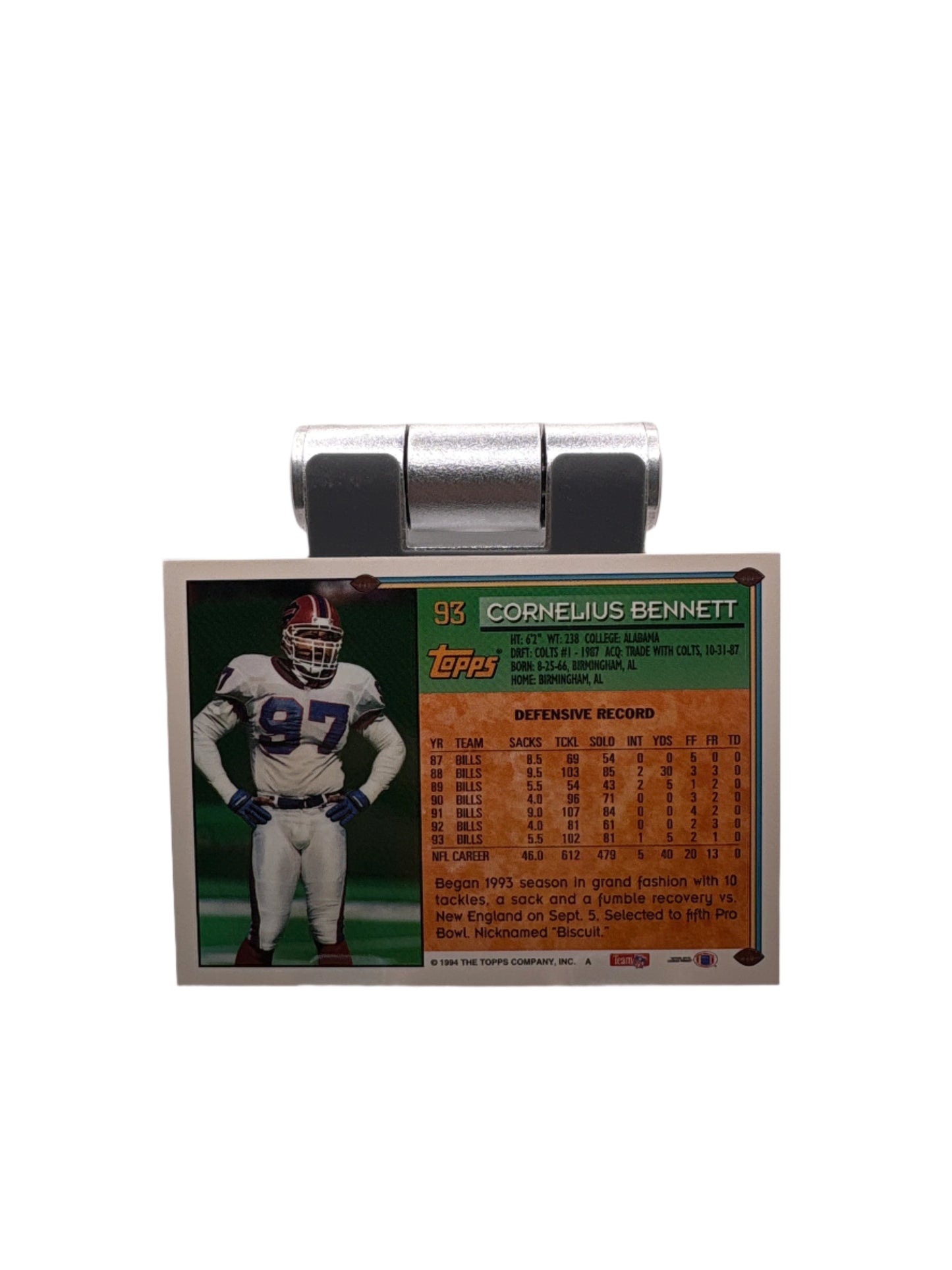 Topps Cornelius Bennett