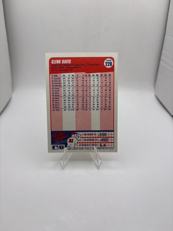 Fleer Glenn Davis