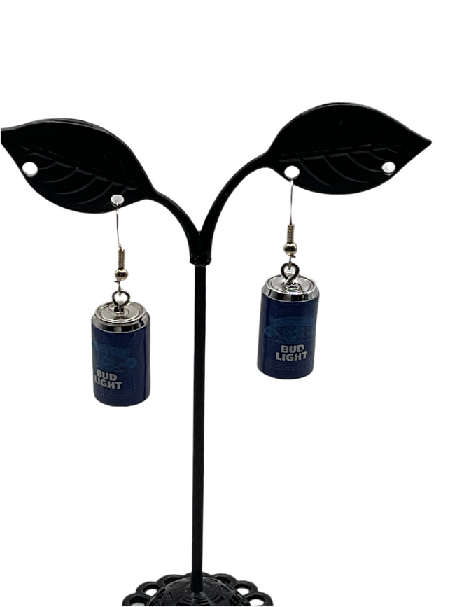 Bud Light Beer earrings Hover Image