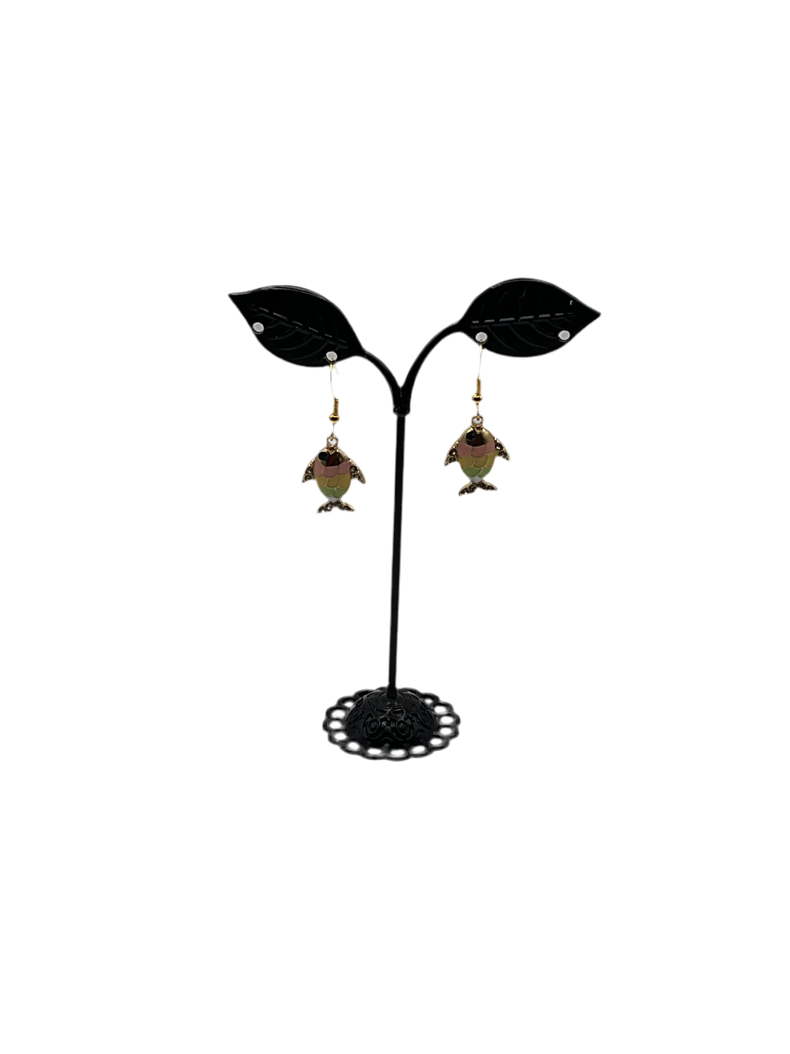 Colorful Pastel Fish Earrings