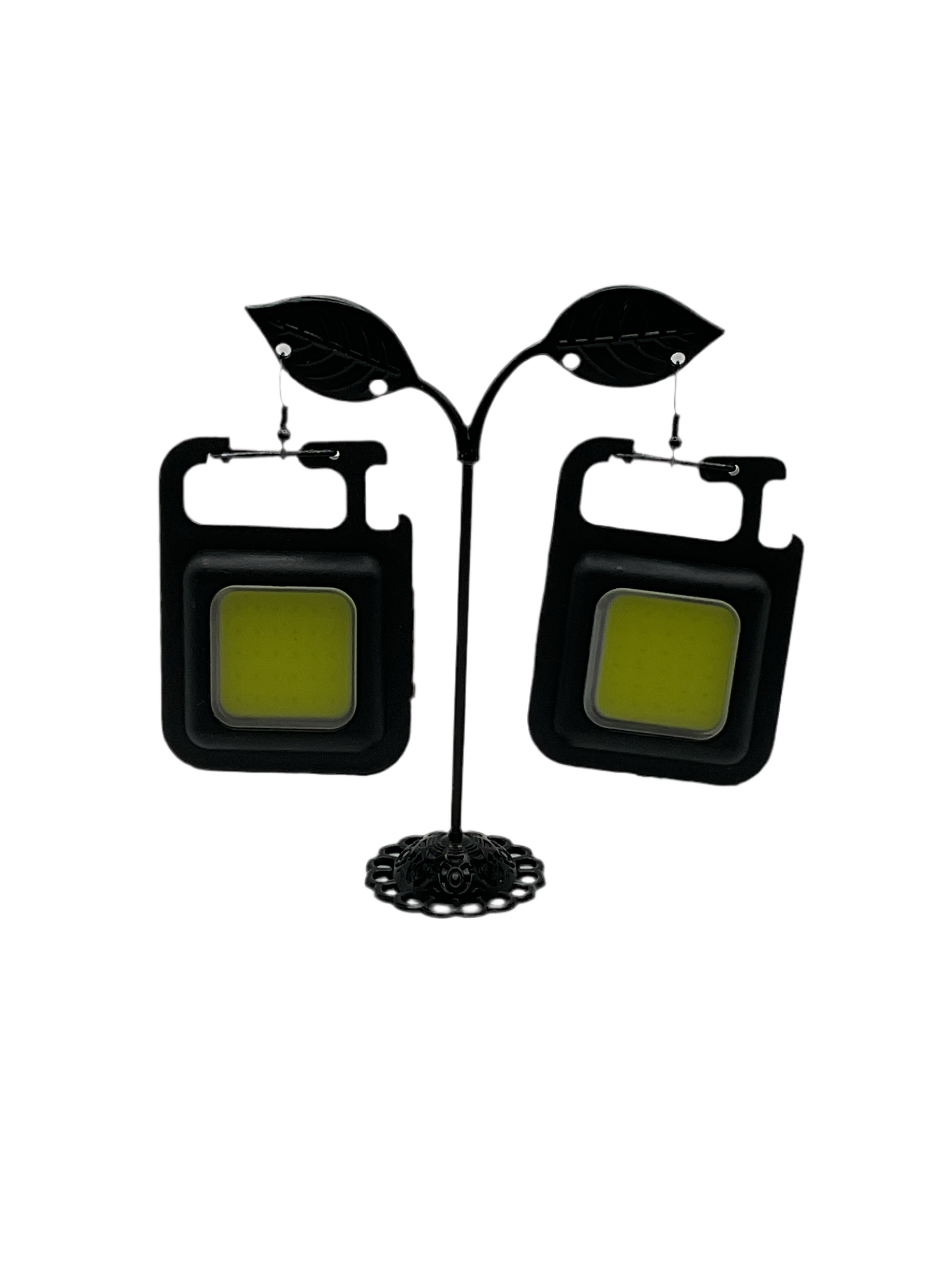 Camping Flashlight Earrings