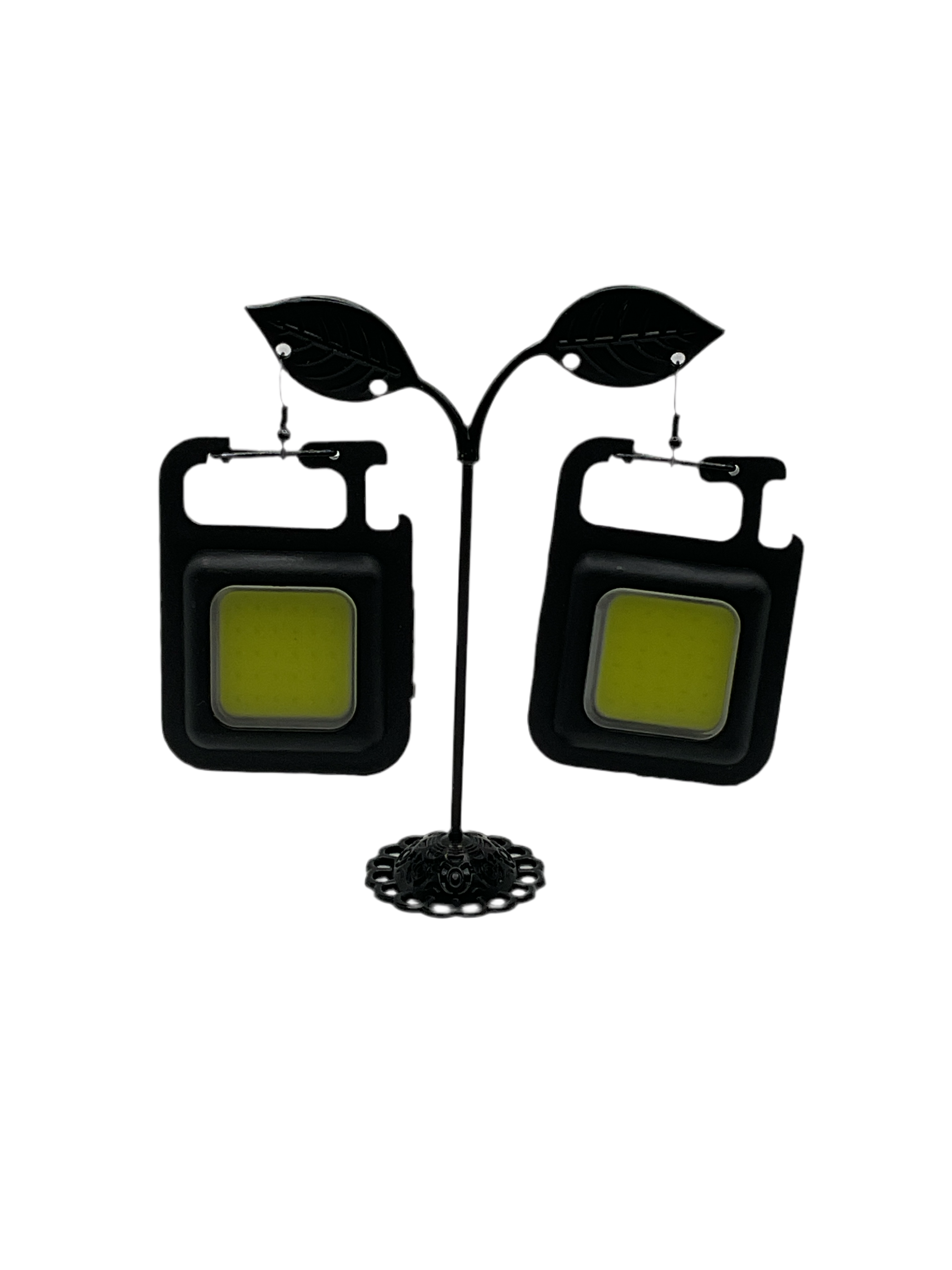 Camping Flashlight Earrings