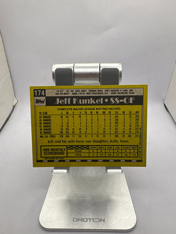Topps Jeff Kunkel