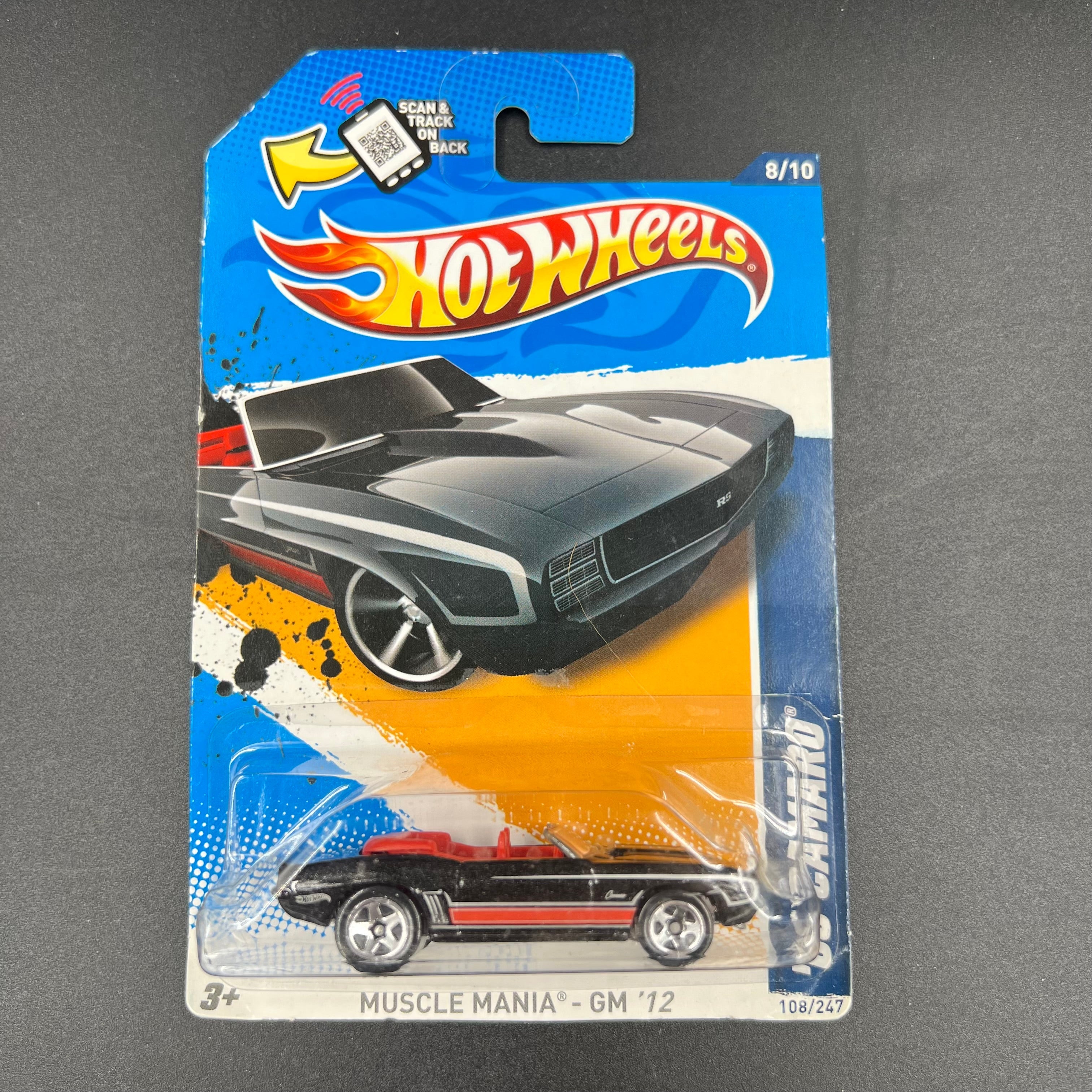 Hot Wheels Blue Cards Old Models 1:64 Assorted