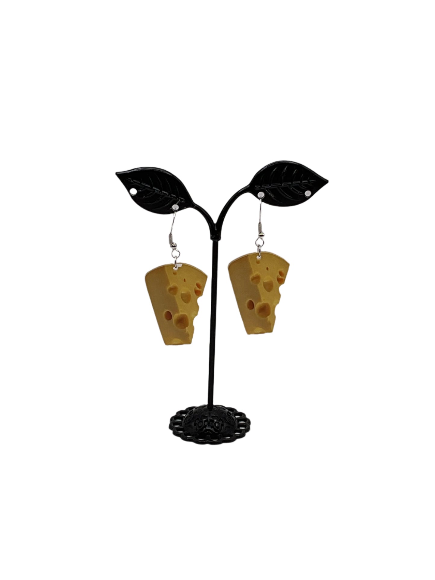 Chunks of Swiss Cheese Earrings