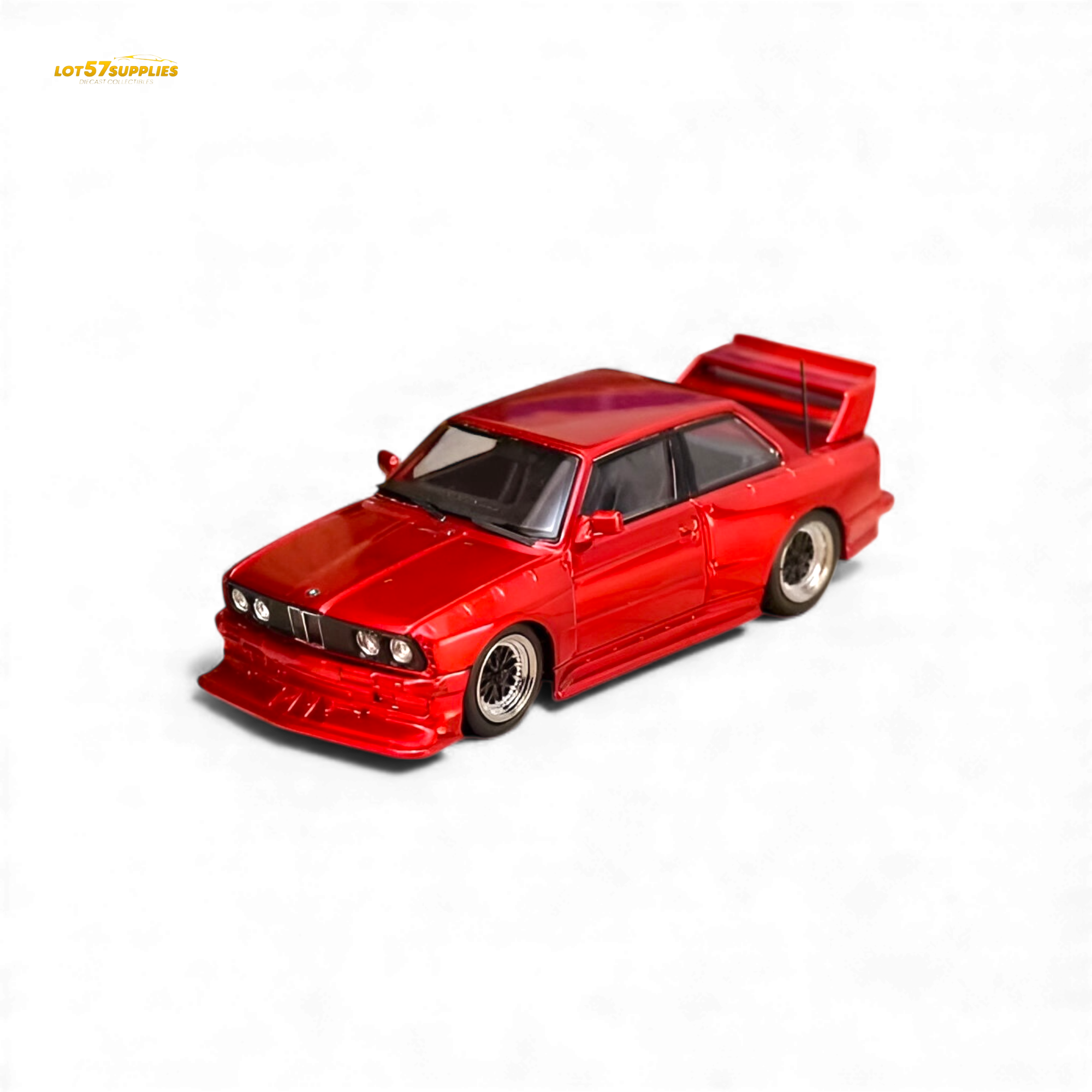 (Pre-Order) SW BMW E30 M3 LTO Modified - Red 1:64