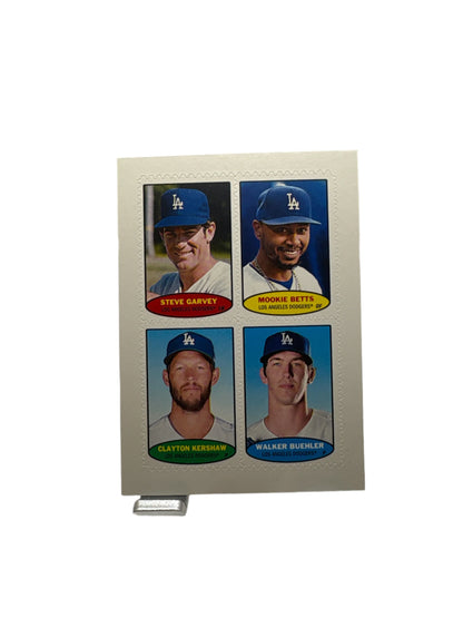 Topps Heritage Steve Garvey Mookie Betts Clayton Kershaw Walker Buehler