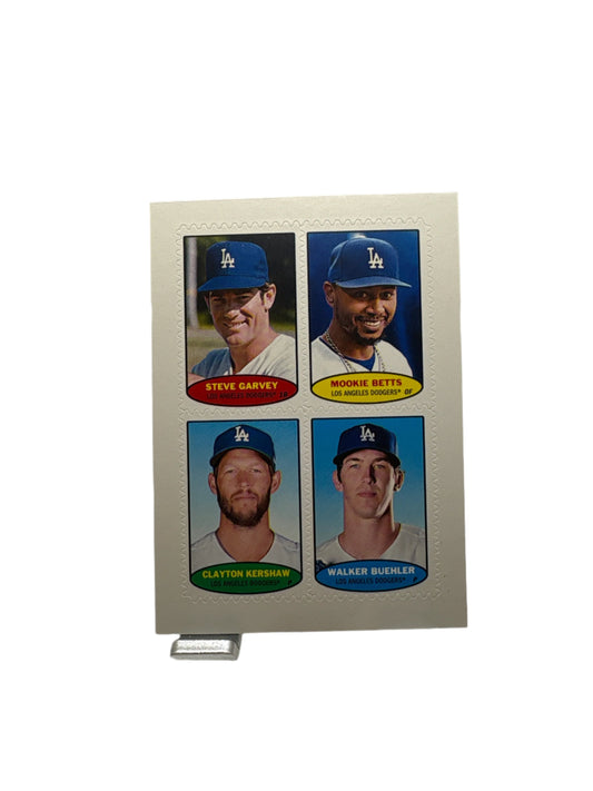 Topps Heritage Steve Garvey Mookie Betts Clayton Kershaw Walker Buehler