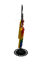 Rainbow Building Block Earrings