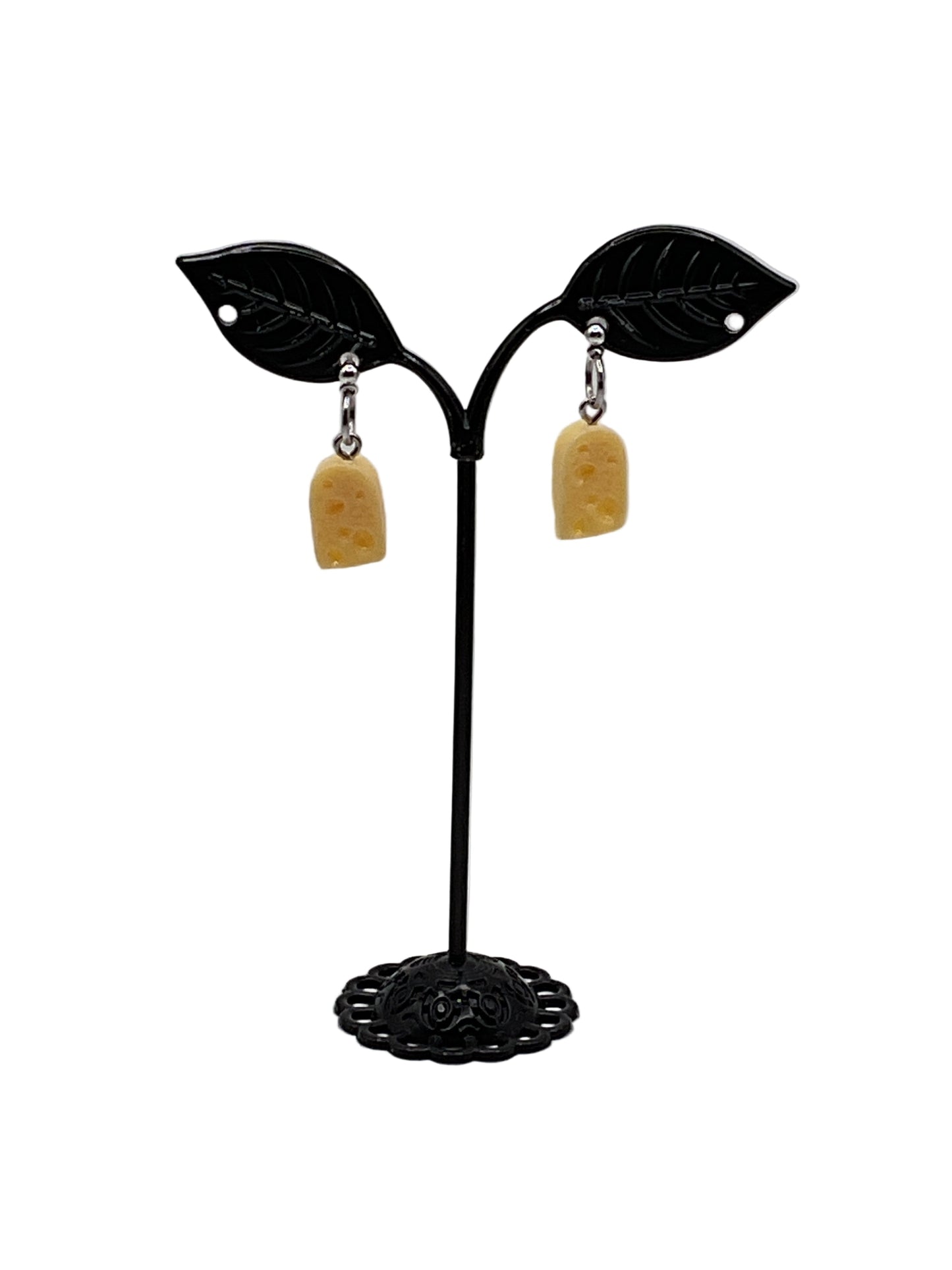 Cheese Earrings