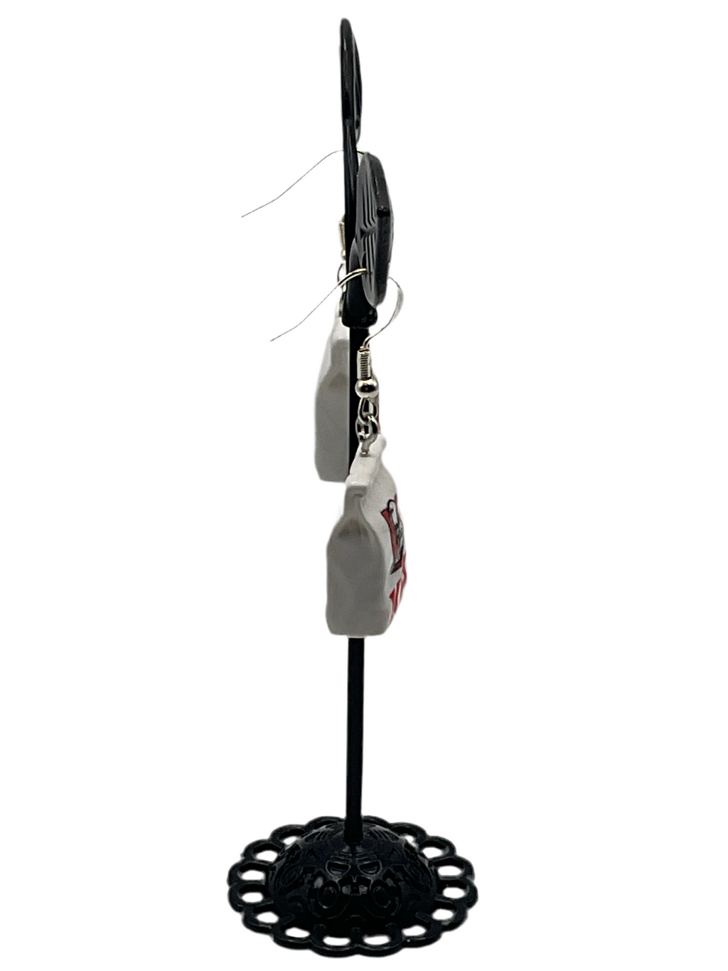 Chicken Fast Food Bag Earrings