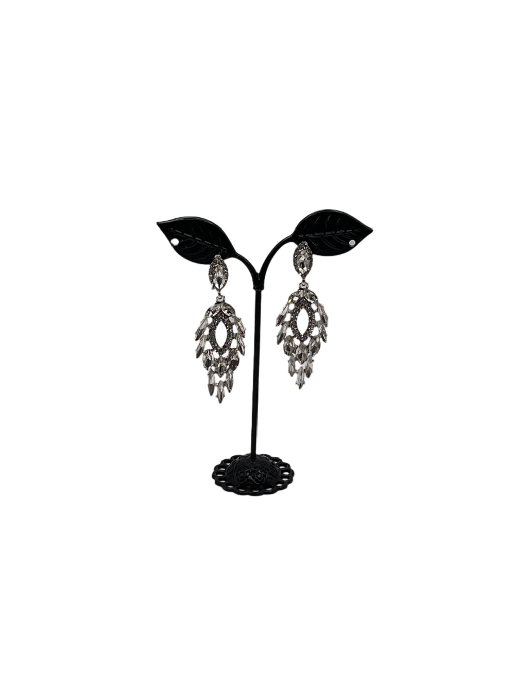 Shiny crystal earrings