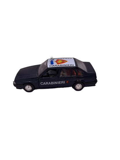 Burago Alfa Romeo 75 Carabinieri Diecast