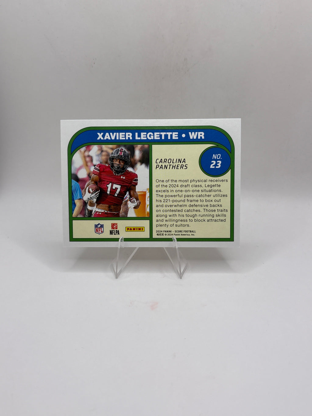 Score Xavier Legette