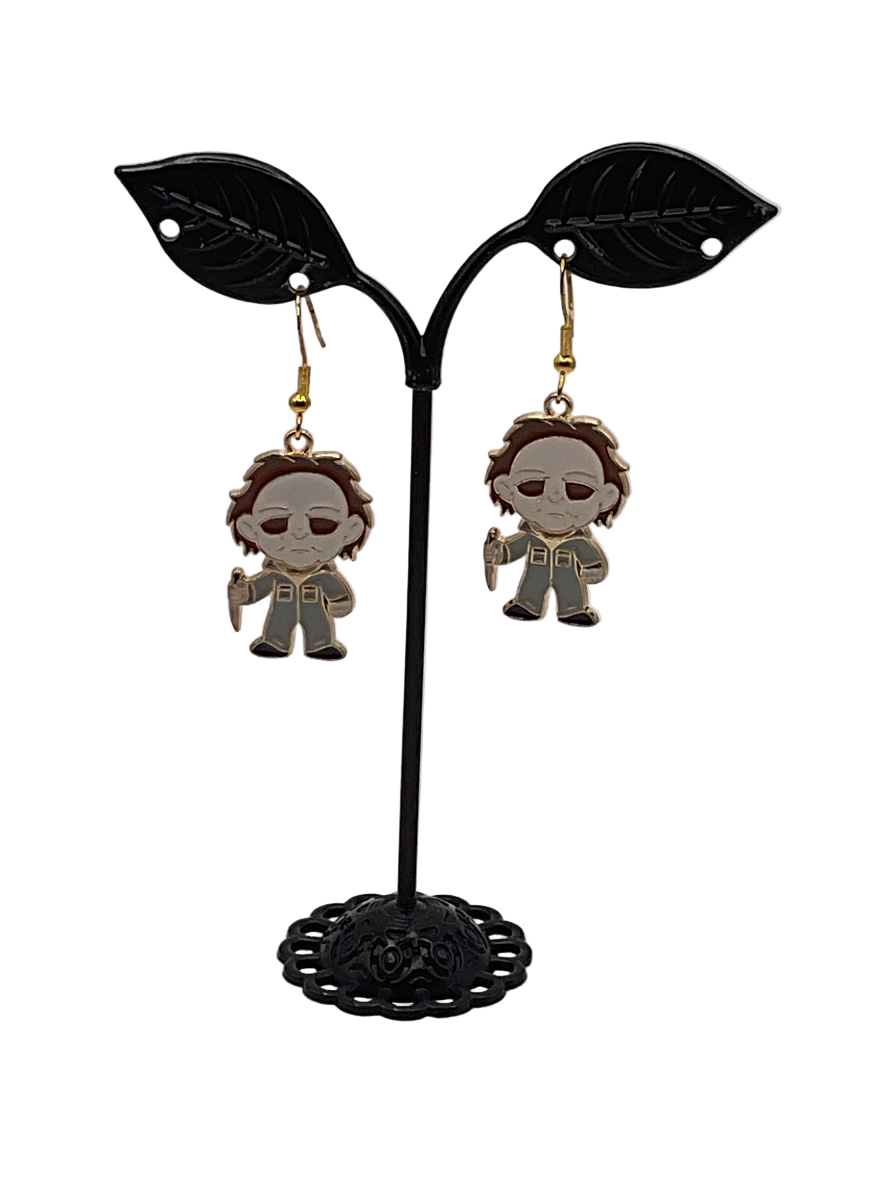 Horror Film Small Character Earrings