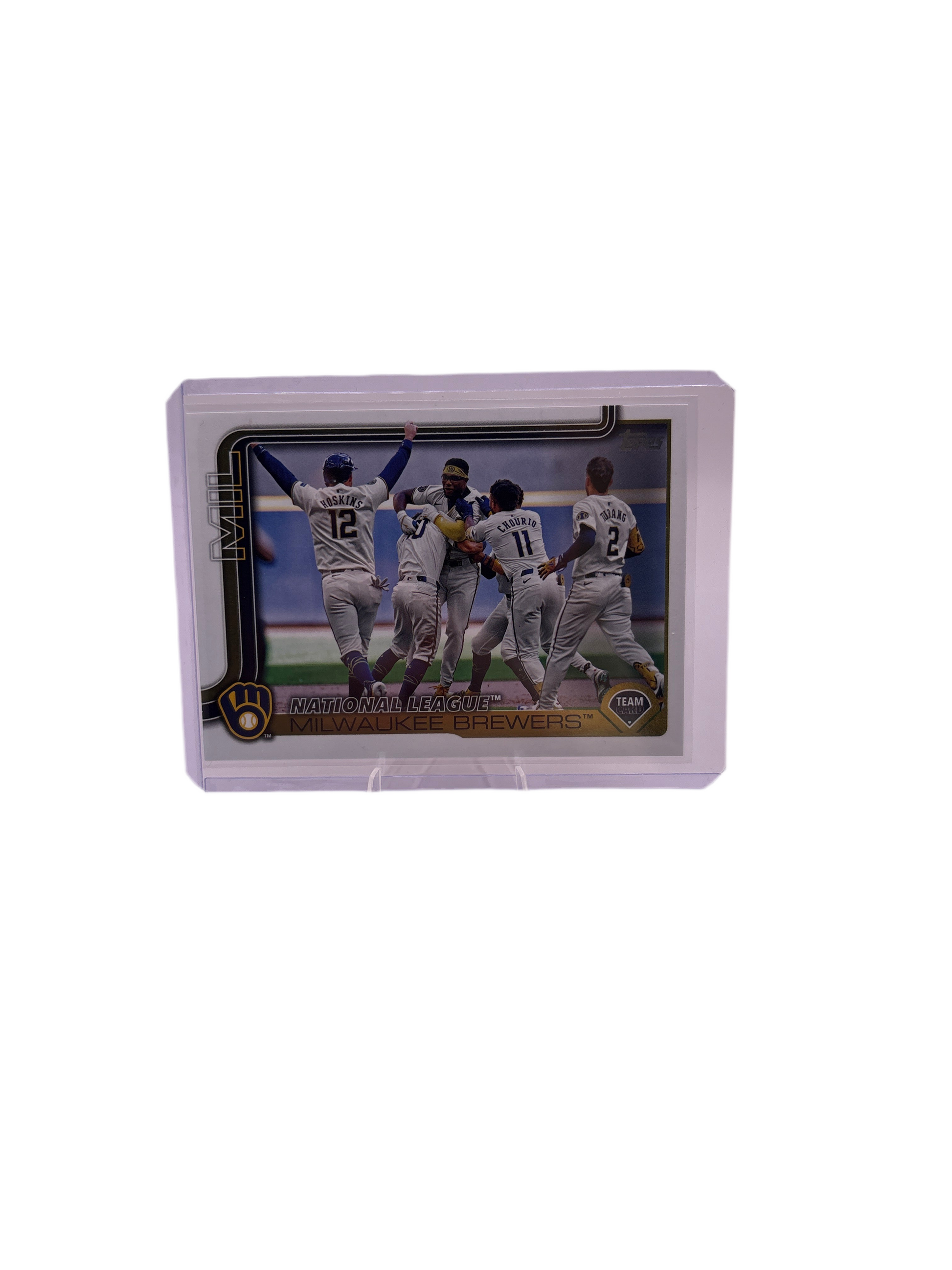 Topps Milwaukee Brewers Team Card