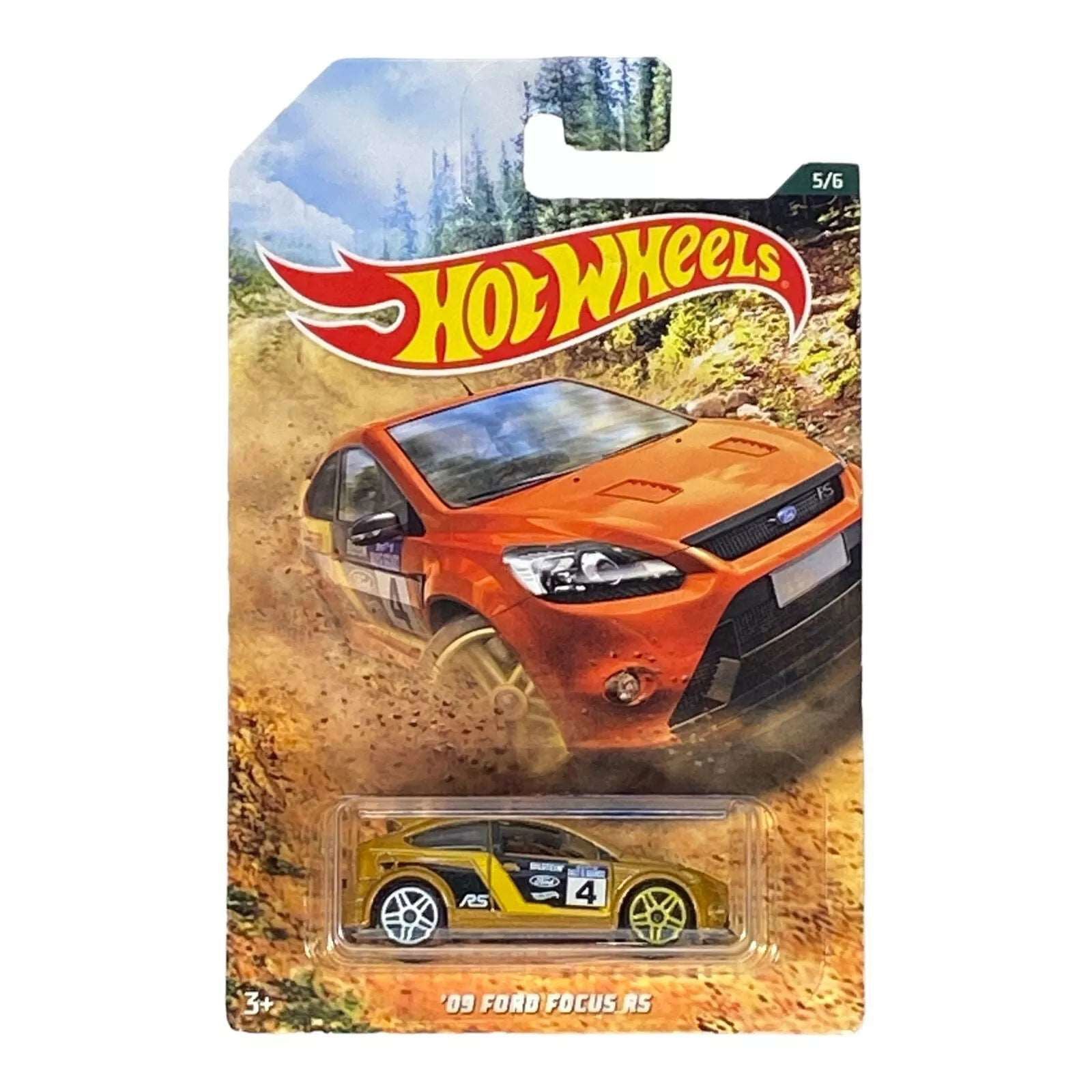 Hot Wheels '09 Ford Focus RS - Backroad Rally Series 5/6 - Collectors World Toys