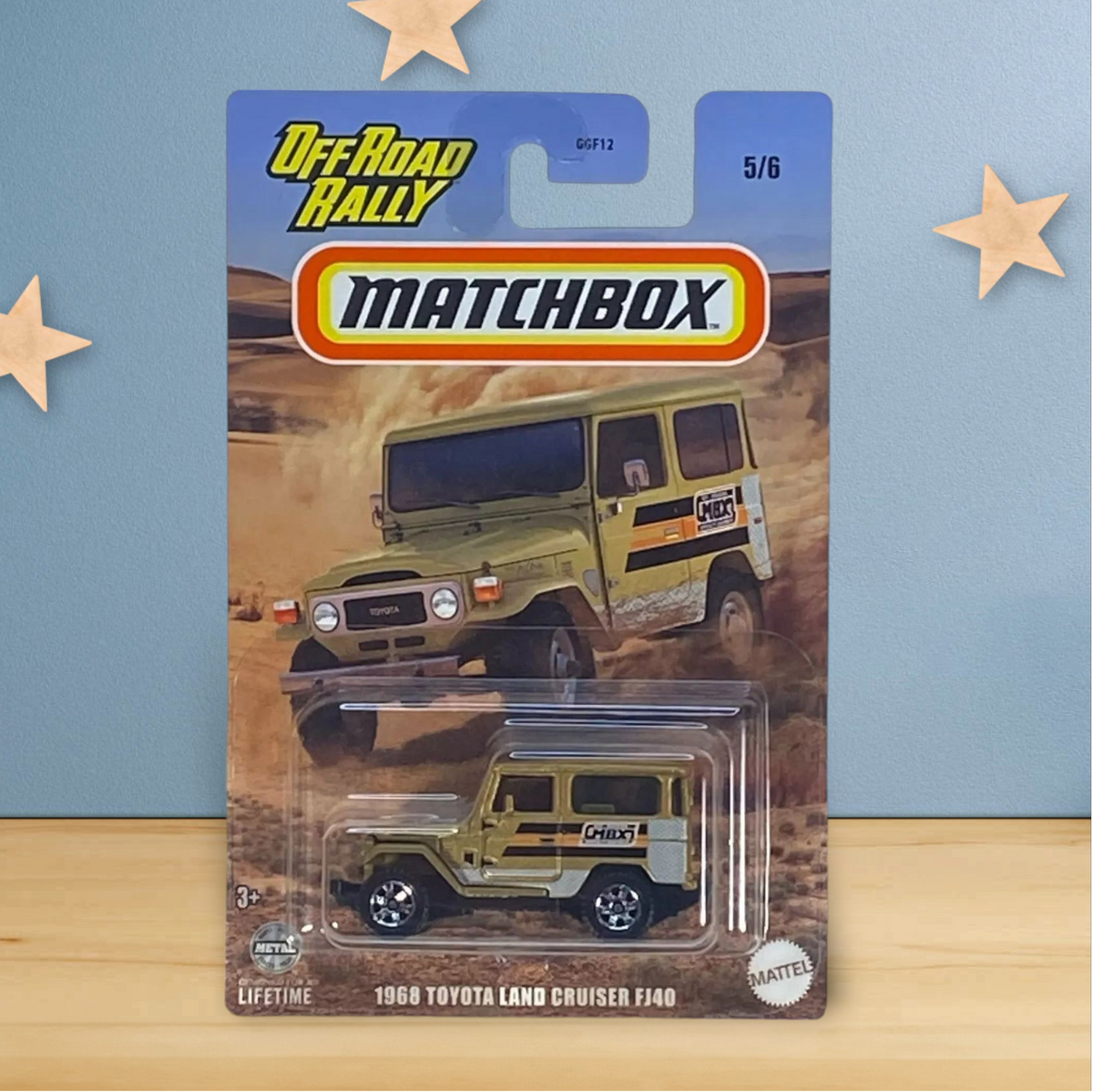 Matchbox 1968 Toyota Land Cruiser FJ40 - Matchbox Off Road Rally Series 5/6