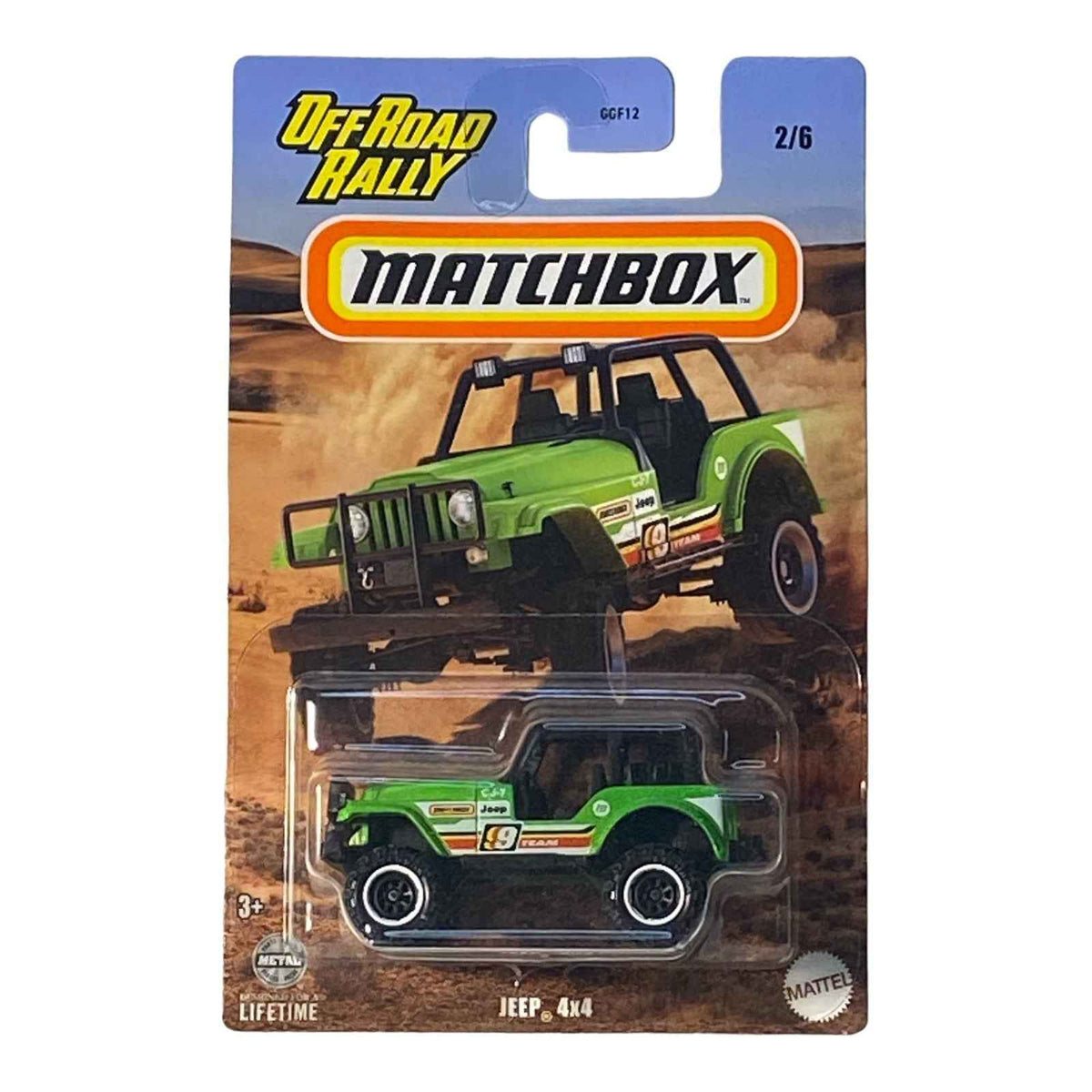 Matchbox Jeep 4x4 - Off Road Rally Series 2/6 -