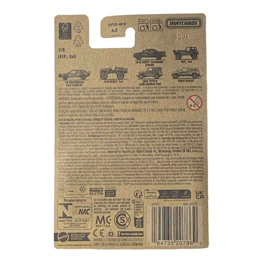 Matchbox Jeep 4x4 - Off Road Rally Series 2/6