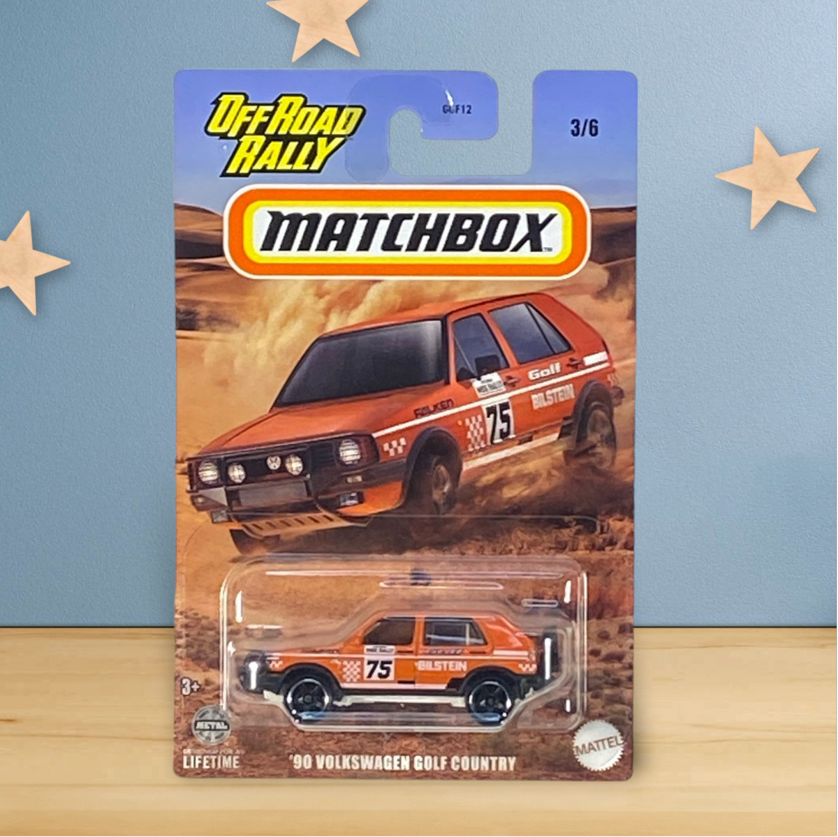 Matchbox '90 Volkswagen Golf Country - Off Road Rally Series 3/6