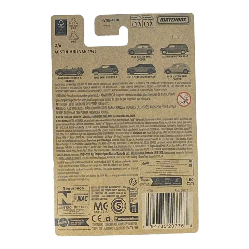 Matchbox Austin Mini Van 1965 - Matchbox Mini Series 2/6