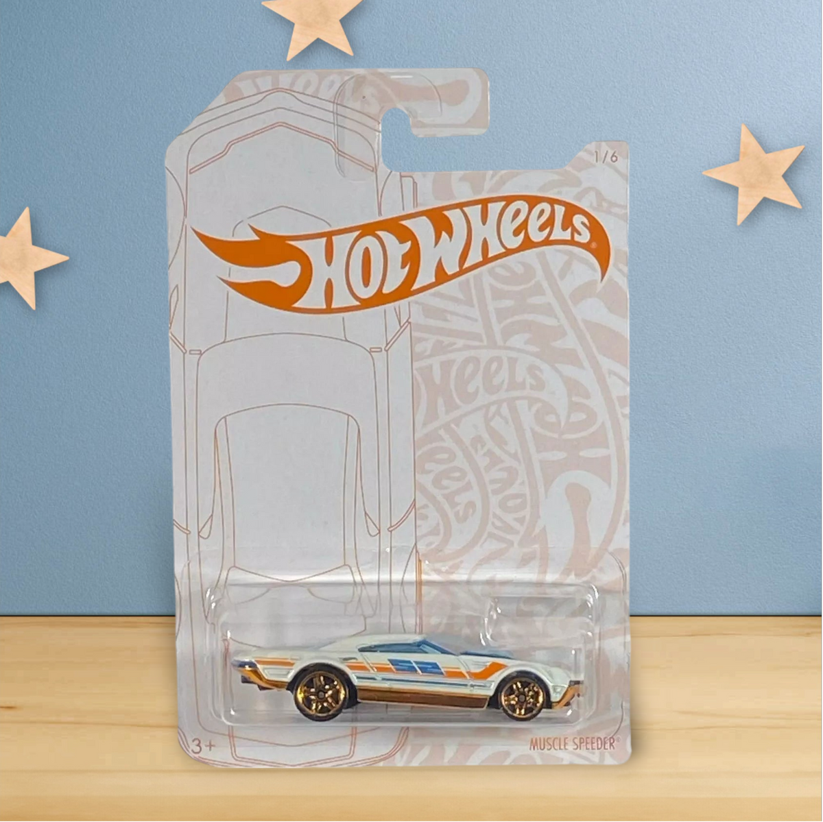 Hot Wheels Muscle Speeder - Pearl and Chrome Series 1/6