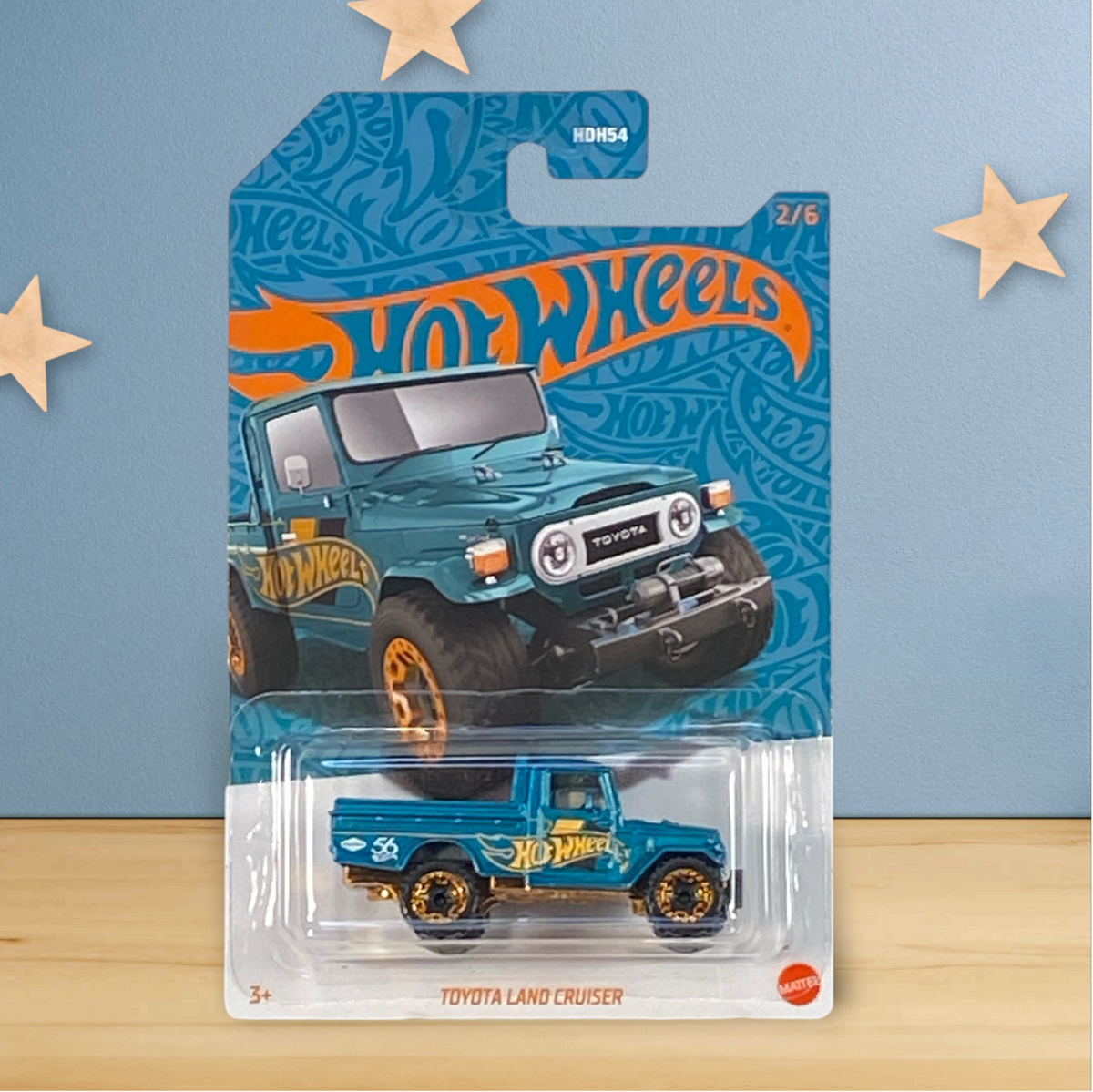 Hot Wheels Toyota Land Cruiser - Pearl & Chrome 56th Anniversary 2/6 - Collectors World Toys